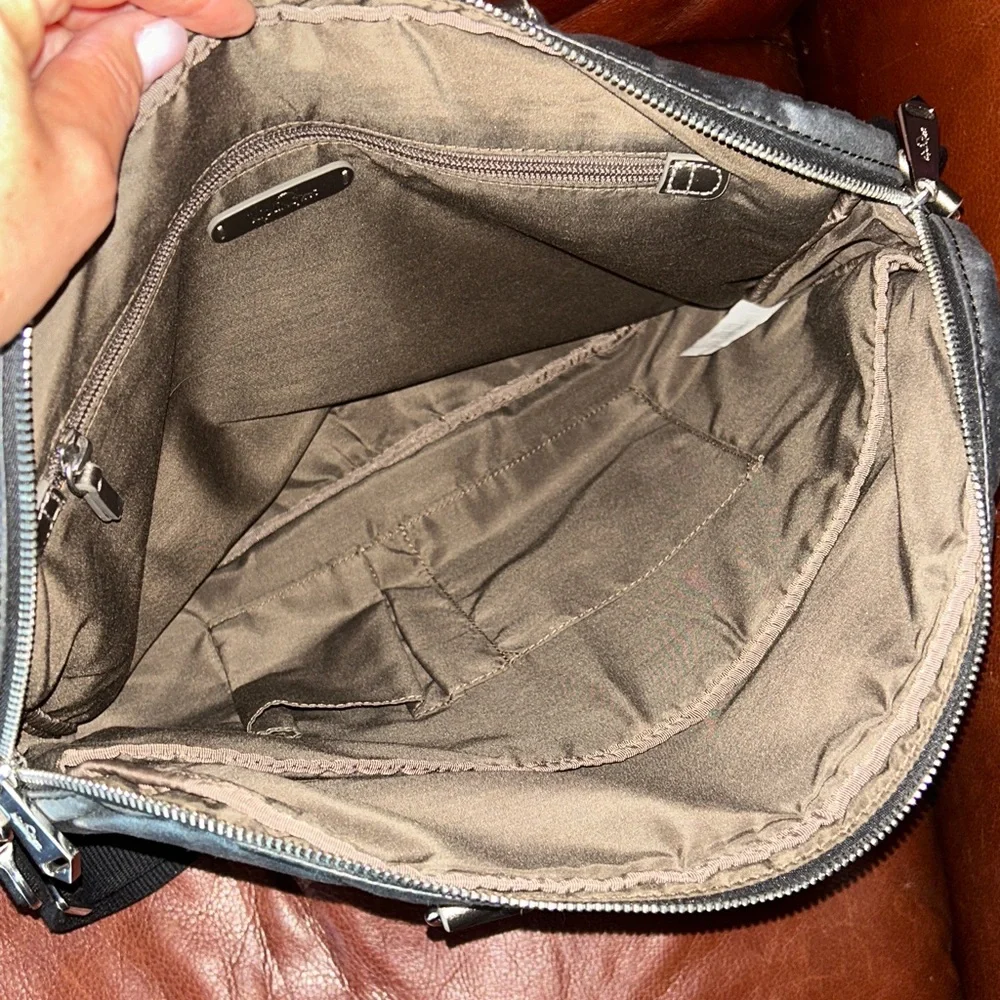 Kipling Leather Laptop Bag Briefcase